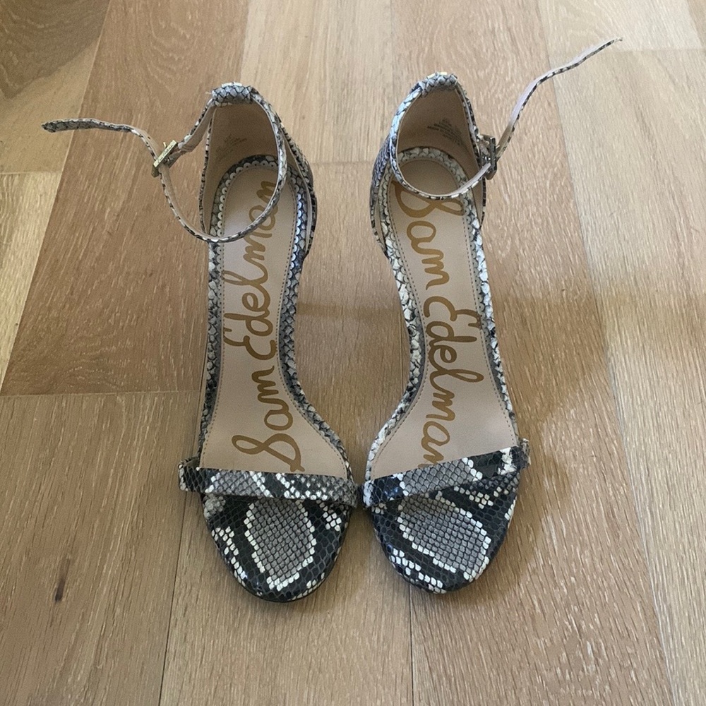 Sam Edelman Snake Skin Heel Size 8.5
